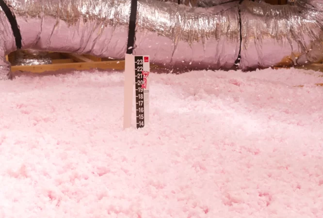 attic blown in insulation california